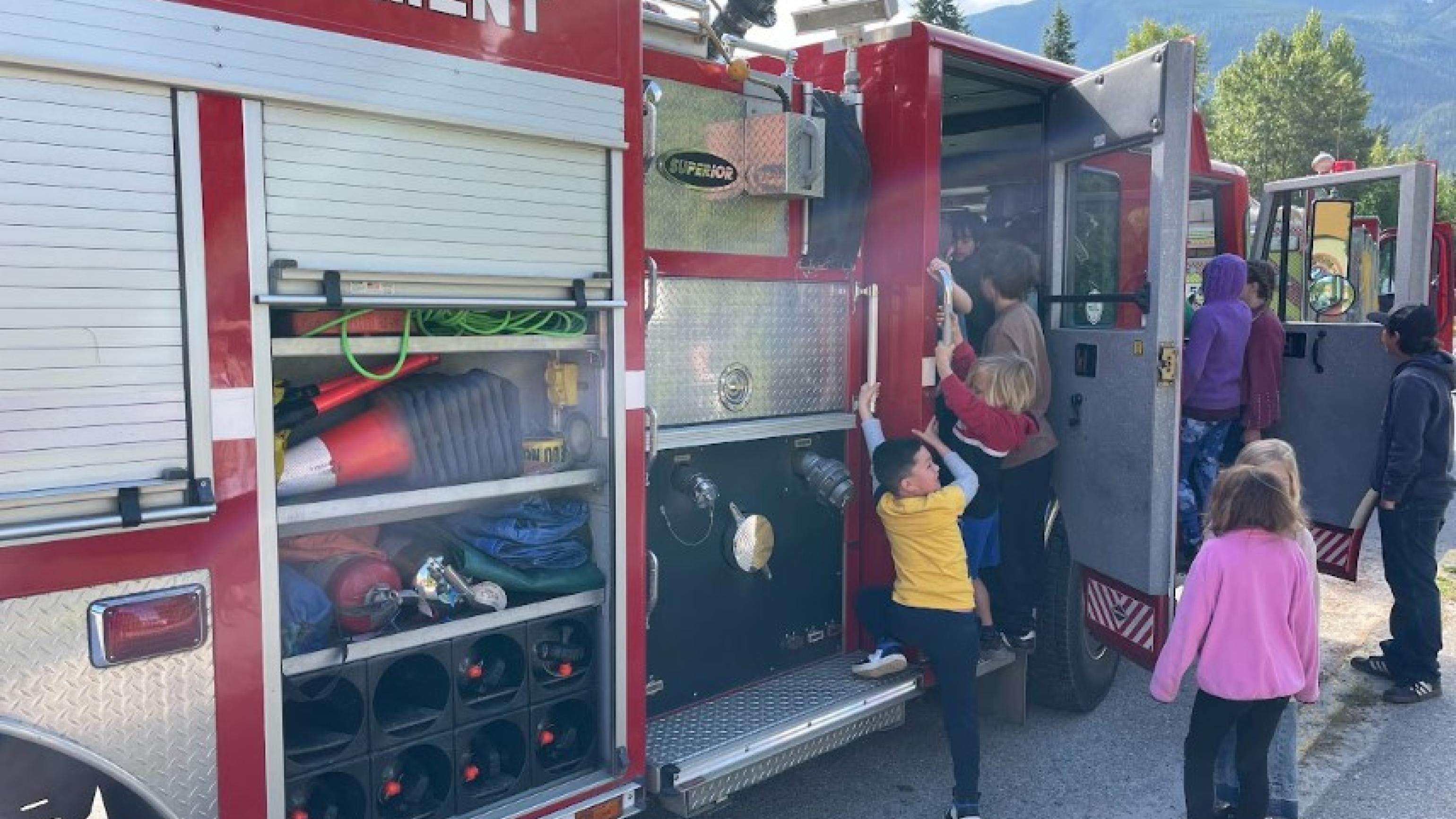 Fire Station Education at REDFISH | Redfish Elementary