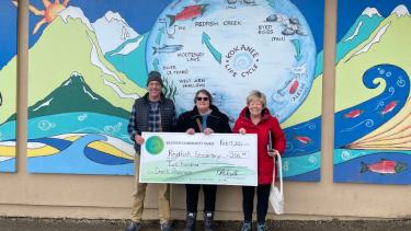 Donation CHEQUE (Balfour Community Ladies Guild)